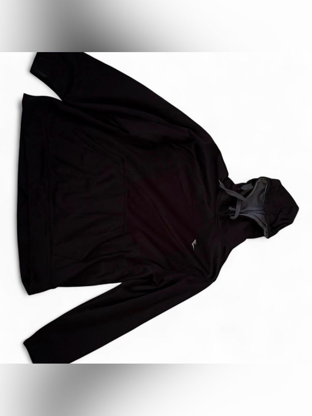 Everlast Black Hooded Pullover Sweater